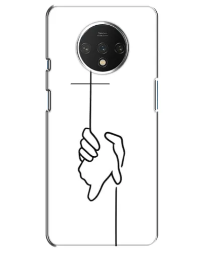 Чехол для OnePlus 7T с картинкой «Рука держит» Чехол для OnePlus 7T с картинкой «Рука держит»