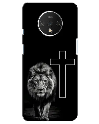 Чехол для OnePlus 7T с картинкой «Лев и Крест» Чехол для OnePlus 7T с картинкой «Лев и Крест»