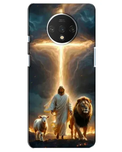 Чехол для OnePlus 7T с картинкой «Лев Иуды и Свет» Чехол для OnePlus 7T с картинкой «Лев Иуды и Свет»