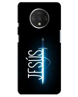 Чехол для OnePlus 7T с картинкой «Меч Духа Jesus»