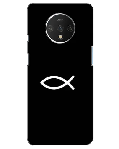 Чехол для OnePlus 7T с картинкой «Символ рыбы Jesus» Чехол для OnePlus 7T с картинкой «Символ рыбы Jesus»