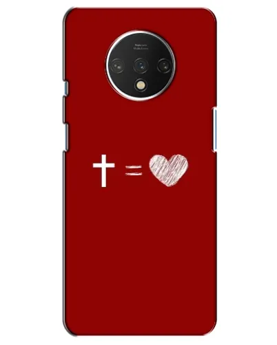 Чехол для OnePlus 7T с картинкой «Уравнение любви» Чехол для OnePlus 7T с картинкой «Уравнение любви»