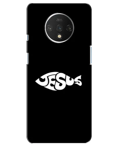 Чехол для OnePlus 7T с картинкой «Рыба Jesus» Чехол для OnePlus 7T с картинкой «Рыба Jesus»