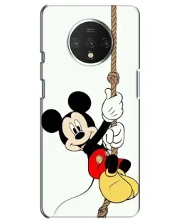 Чехол для OnePlus 7T с картинкой «Mickey на канате» Чехол для OnePlus 7T с картинкой «Mickey на канате»