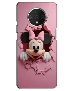 Чехол для OnePlus 7T с картинкой «Минни сквозь стену» Чехол для OnePlus 7T с картинкой «Минни сквозь стену»