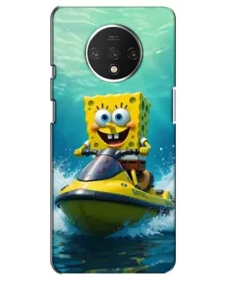 Чехол для OnePlus 7T с картинкой «Спанч Боб на гидроцикле» Чехол для OnePlus 7T с картинкой «Спанч Боб на гидроцикле»
