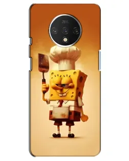 Чехол для OnePlus 7T с картинкой «Губка Боб повар» Чехол для OnePlus 7T с картинкой «Губка Боб повар»