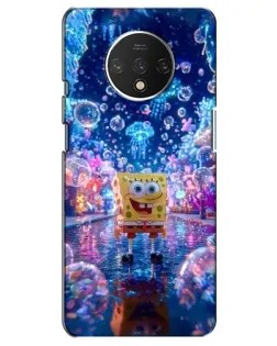 Чехол для OnePlus 7T с картинкой «Неоновый океан» Чехол для OnePlus 7T с картинкой «Неоновый океан»