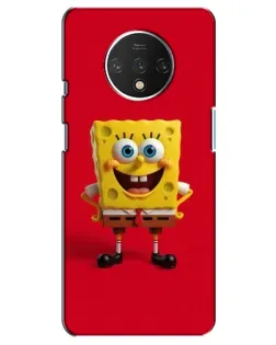 Чехол для OnePlus 7T с картинкой «Спанч Боб на красном» Чехол для OnePlus 7T с картинкой «Спанч Боб на красном»