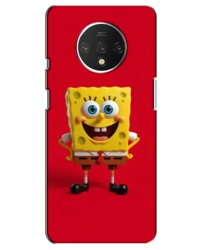 Чехол для OnePlus 7T с картинкой «Спанч Боб на красном» Чехол для OnePlus 7T с картинкой «Спанч Боб на красном»