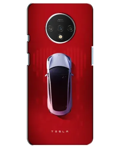 Чехол для OnePlus 7T с картинкой «Tesla Top View» Чехол для OnePlus 7T с картинкой «Tesla Top View»