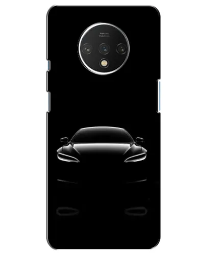 Чехол для OnePlus 7T с картинкой «Силуэт Tesla Night» Чехол для OnePlus 7T с картинкой «Силуэт Tesla Night»