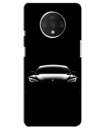 Чехол для OnePlus 7T с картинкой «Фары Tesla Night» Чехол для OnePlus 7T с картинкой «Фары Tesla Night»