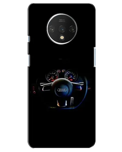 Чехол для OnePlus 7T с картинкой «Салон Audi — руль» Чехол для OnePlus 7T с картинкой «Салон Audi — руль»