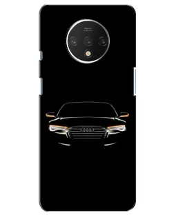 Чехол для OnePlus 7T с картинкой «Audi — ночной контур»