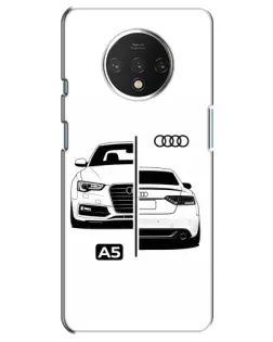 Чехол для OnePlus 7T с картинкой «Audi — контрастный дизайн»