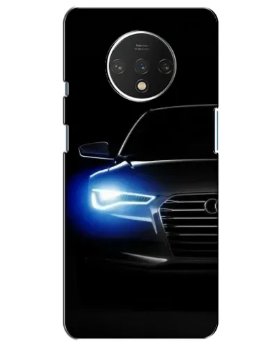 Чехол для OnePlus 7T с картинкой «Неоновый взгляд Audi» Чехол для OnePlus 7T с картинкой «Неоновый взгляд Audi»