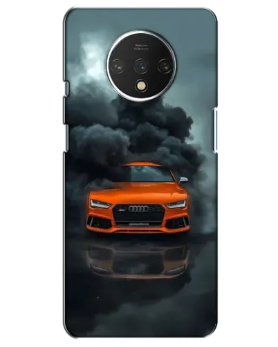 Чехол для OnePlus 7T с картинкой «Audi в облаках дыма» Чехол для OnePlus 7T с картинкой «Audi в облаках дыма»
