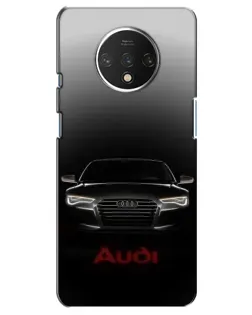 Чехол для OnePlus 7T с картинкой «Audi — градиентный контур»