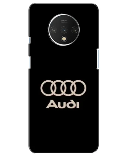 Чехол для OnePlus 7T с картинкой «Audi — золотой логотип» Чехол для OnePlus 7T с картинкой «Audi — золотой логотип»