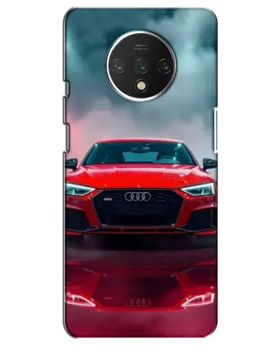 Чехол для OnePlus 7T с картинкой «Audi RS — красный стиль» Чехол для OnePlus 7T с картинкой «Audi RS — красный стиль»