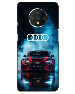 Чехол для OnePlus 7T с картинкой «Audi Sport — неон»