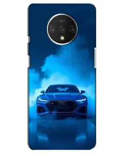 Чехол для OnePlus 7T с картинкой «Audi — голубая энергия»