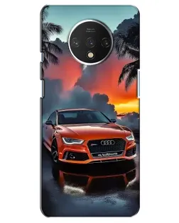 Чехол для OnePlus 7T с картинкой «Audi — закат»