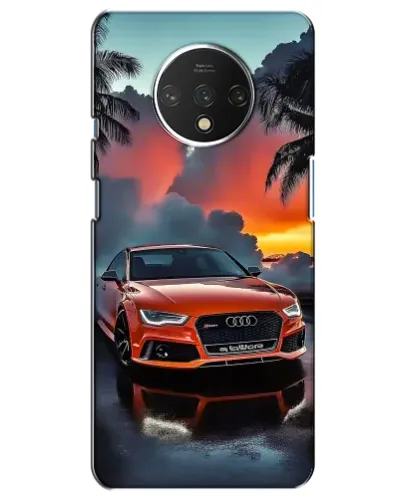 Чехол для OnePlus 7T с картинкой «Audi — закат» Чехол для OnePlus 7T с картинкой «Audi — закат»
