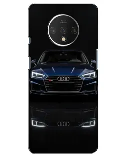 Чехол для OnePlus 7T с картинкой «Audi — ночное отражение»