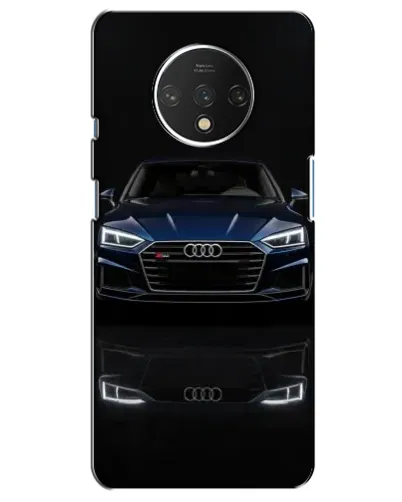 Чехол для OnePlus 7T с картинкой «Audi — ночное отражение» Чехол для OnePlus 7T с картинкой «Audi — ночное отражение»