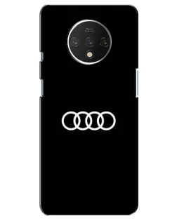 Чехол для OnePlus 7T с картинкой «Audi White Logo»