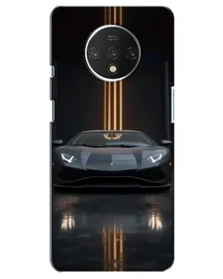 Чехол для OnePlus 7T с картинкой «Lamborghini золотые линии» Чехол для OnePlus 7T с картинкой «Lamborghini золотые линии»