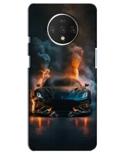 Чехол для OnePlus 7T с картинкой «Lamborghini дымная эстетика»