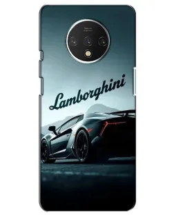 Чехол для OnePlus 7T с картинкой «Классическая надпись Lamborghini»