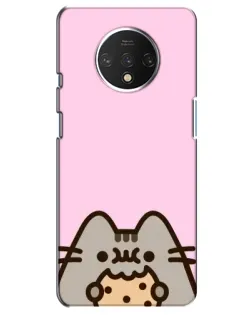 Чехол для OnePlus 7T с картинкой «Pusheen и печенье» Чехол для OnePlus 7T с картинкой «Pusheen и печенье»