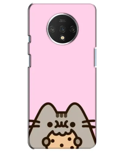 Чехол для OnePlus 7T с картинкой «Pusheen и печенье» Чехол для OnePlus 7T с картинкой «Pusheen и печенье»