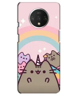 Чехол для OnePlus 7T с картинкой «Единорог Pusheen» Чехол для OnePlus 7T с картинкой «Единорог Pusheen»