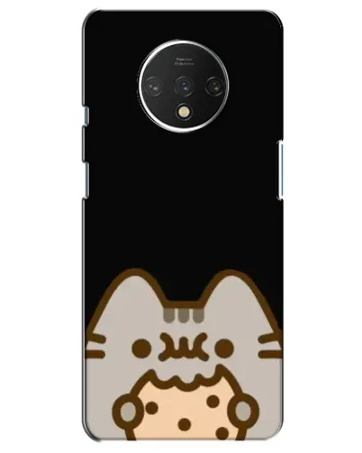 Чехол для OnePlus 7T с картинкой «Пушин на черном» Чехол для OnePlus 7T с картинкой «Пушин на черном»