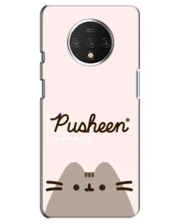 Чехол для OnePlus 7T с картинкой «Pusheen логотип»