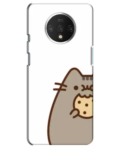 Чехол для OnePlus 7T с картинкой «Пушин с печеньем» Чехол для OnePlus 7T с картинкой «Пушин с печеньем»