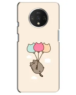 Чехол для OnePlus 7T с картинкой «Пушин на шариках»