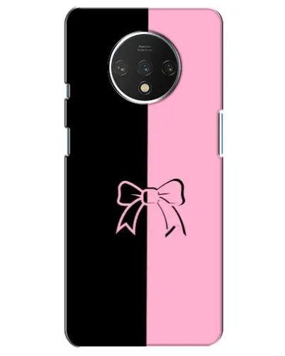 Чехол для OnePlus 7T с картинкой «Половинки банта» Чехол для OnePlus 7T с картинкой «Половинки банта»