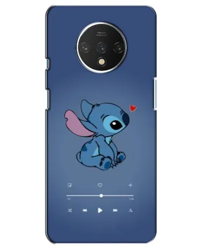 Чехол для OnePlus 7T с картинкой «Музыкальный Stitch» Чехол для OnePlus 7T с картинкой «Музыкальный Stitch»