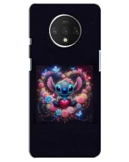 Чохол для OnePlus 7T з картинкою «Stitch у квітах» Чохол для OnePlus 7T з картинкою «Stitch у квітах»