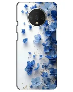 Чехол для OnePlus 7T с картинкой «Голубой цветочный каскад» Чехол для OnePlus 7T с картинкой «Голубой цветочный каскад»