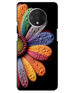 Чехол для OnePlus 7T с картинкой «Радужный цветок» Чехол для OnePlus 7T с картинкой «Радужный цветок»