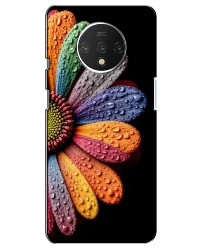 Чехол для OnePlus 7T с картинкой «Радужный цветок» Чехол для OnePlus 7T с картинкой «Радужный цветок»