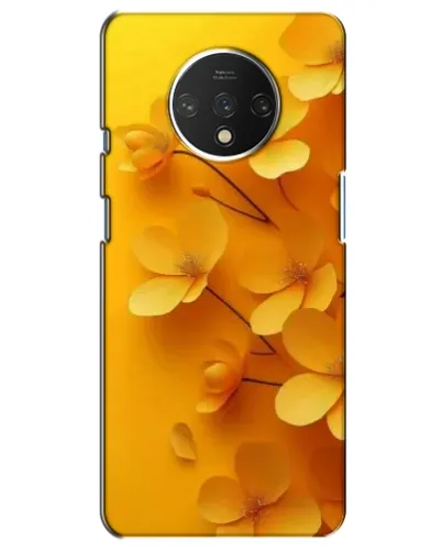 Чехол для OnePlus 7T с картинкой «Золотые лепестки» Чехол для OnePlus 7T с картинкой «Золотые лепестки»