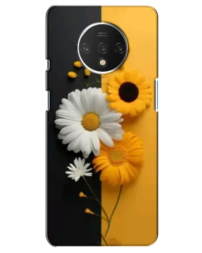Чехол для OnePlus 7T с картинкой «Подсолнух и ромашка» Чехол для OnePlus 7T с картинкой «Подсолнух и ромашка»